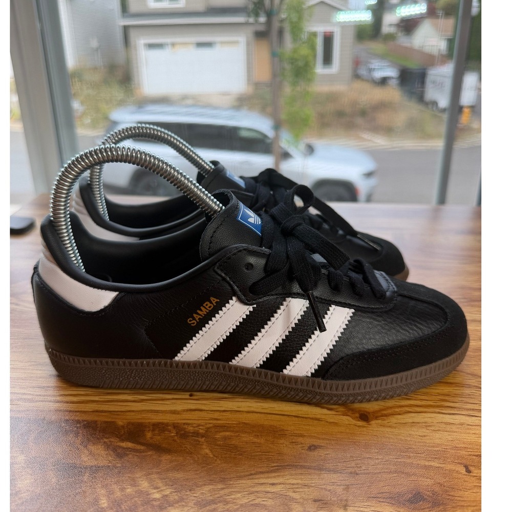 Adidas Samba OG W Core Black Cloud White Gum IG9031 Women's Size 5.5 Sneaker